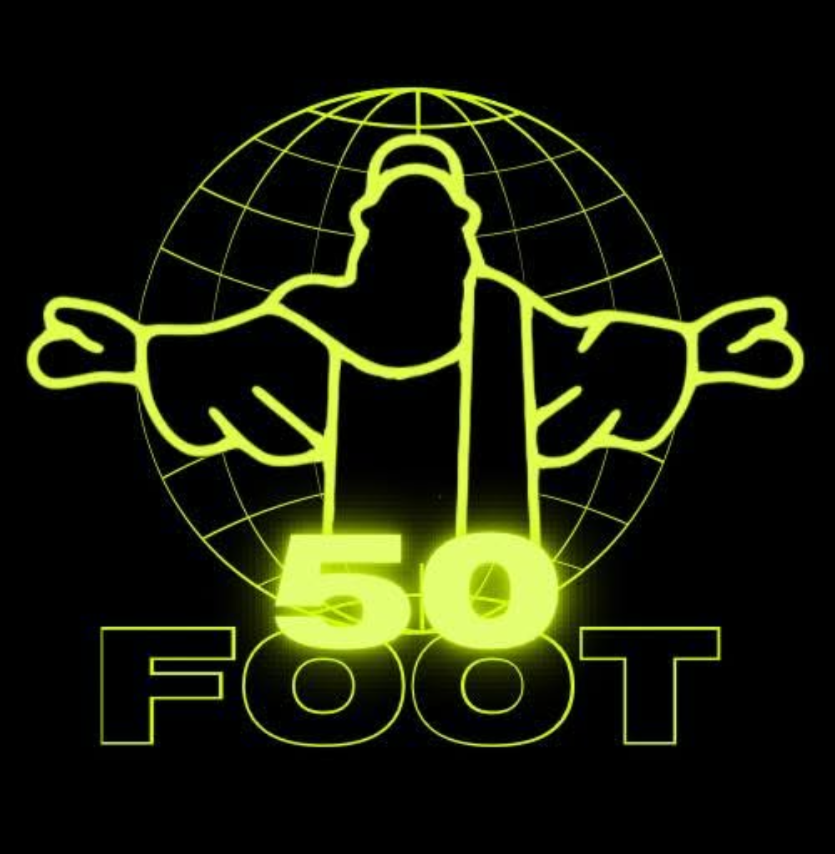 50 Foot Jesus logo